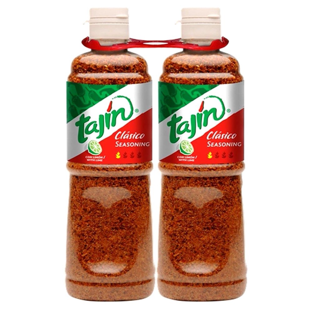 Tajin Clasico Seasoning Fruit & Snack Seasoning with Lime 14 oz Pack of