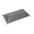 thumbnail image 4 of Icon Skylight 12214 4 Inch High Bubble Type Dome; Rectangular; For 33-1/2 Inch Length x 17-1/2 Inch Width Opening; 37-1/2 Inch Length x 21-1/2 Inch Width Flange; Clear; Polycarbonate; Single, 4 of 4