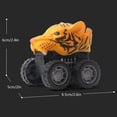 thumbnail image 1 of Coche de juguete HUOGUO, modelo de dinosaurio, para niños, regalo con tapa retráctil, 1 of 2