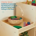 thumbnail image 5 of ECR4Kids 3-2-1 Double-Sided Cube Storage Organizer, Classroom Furniture, Natural, 5 of 9