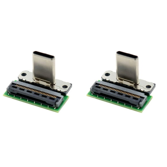 2X Conector de Base Puerto de Carga Conector USB Tipo C Compatible para Switch Componente de Reemplazo