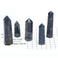 thumbnail image 5 of RSAMD Natural Sodalite Quartz Crystal Stone Obelisk Wand Point Tower Healing Reiki-9-10cm-1PC (Random Pick), 5 of 9