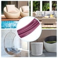 thumbnail image 4 of Unique Bargains Wicker Repair Kit, Synthetic Rattan Fix DIY Set for Wicker Furniture 1.1 LB, Pink, 4 of 5