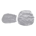 thumbnail image 4 of Funda para silla de computadora, funda para silla de oficina, dividida, extraíble, protectora, a prueba de polvo gris, 4 of 9