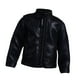 thumbnail image 4 of Chaqueta de cuero sintético a la moda, disfraz, ropa para muñecas de 6 pulgadas, hecha a mano, escala 1/12 Negro, 4 of 9