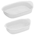 thumbnail image 1 of Corningware French White 2 Piece Rectangular Baking Dishes Set, 1 of 2