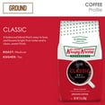 thumbnail image 6 of Krispy Kreme Doughnuts, Classic, Ground Coffee, Medium Roast, Bagged 12oz, 6 of 6