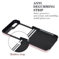 thumbnail image 2 of Allytechgroup Galaxy Flip 7 Case with Ring Holder Stand, Premium PU Leather Stylish Shockproof Anti-Scratch Portable Phone Case Cover for Samsung Galaxy Z Flip7, Pink, 2 of 8