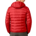 thumbnail image 3 of Trikvn Teen Boys Winter Puffer Jacket with Hood Water-Resistant Lightweight Packable Quilted Coat Full-Zip Warm Outerwear School Travel and Outdoor Play, 3 of 6