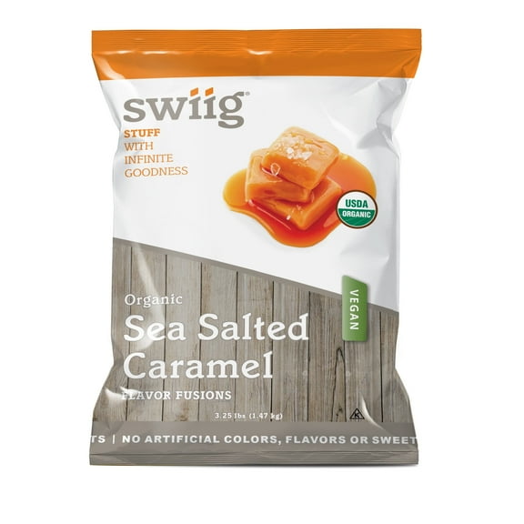 swiig Flavor Fusion Organic Sea Salted Caramel