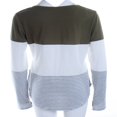 thumbnail image 4 of T-Shirt d'Allaitement à Rayures pour Femmes Enceintes à Manches Longues, Col Rond, 4 of 6
