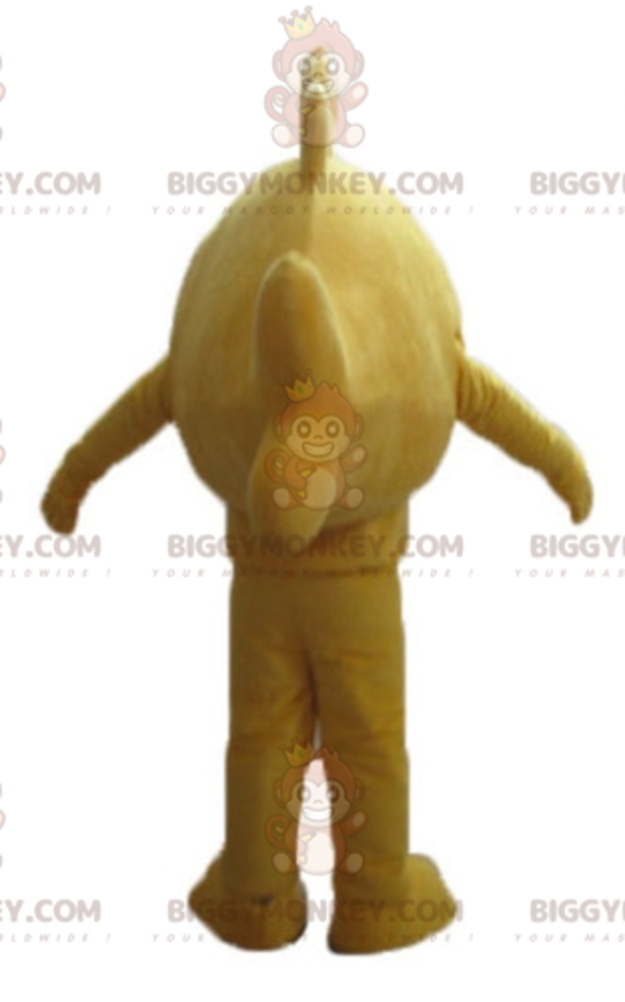 Giant Yellow M&M's Biggymonkey Mascot Costume, Chocolate Candy Costume