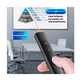 thumbnail image 3 of Presentador inalámbrico  Bloosom de control remoto puntero clicker con hipervínculo y control de volumen usb portátil Negro, 3 of 4