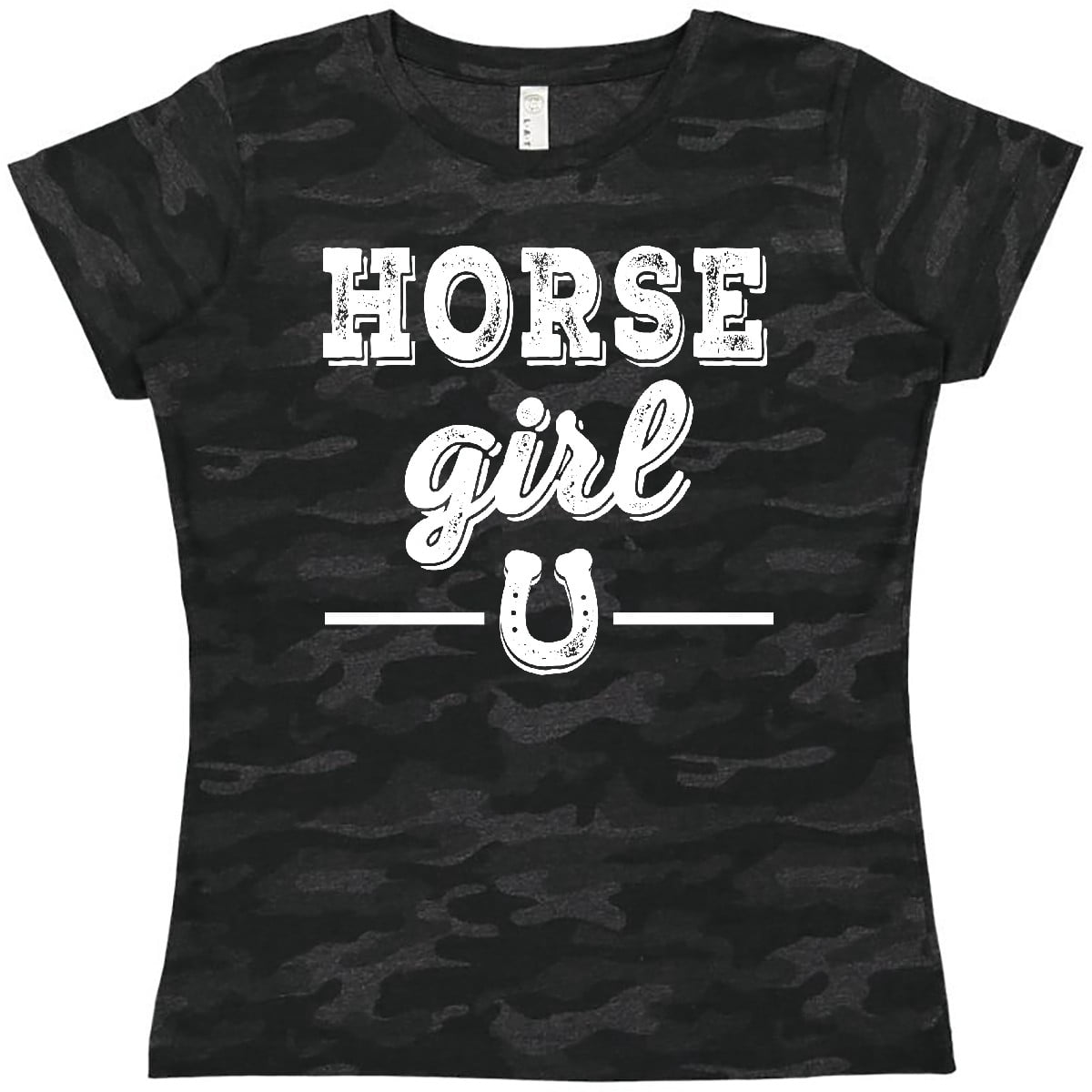 Inktastic Horse Girl Cowgirl Equestrian Women's T-Shirt
