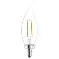 thumbnail image 3 of GE Relax HD LED Light Bulbs, 40 Watts, Soft White, CA11 Candle Bulbs, Clear Finish, 4pk, 3 of 8