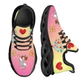 thumbnail image 1 of Zapatos de enfermera nuevos , zapatillas de malla transpirables para correr al aire libre, con patrón de asistente de enfermera, tenis casuales para mujer, calzado, 1 of 6