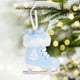 thumbnail image 5 of Adornos navideños, adornos navideños, regalos navideños, lazos de madera navideños, patines de terciopelo, adornos para árboles, colgador de árboles de patines de peluche, 5 of 6
