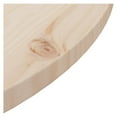thumbnail image 3 of vidaXL Table Top Ø70x2.5 cm Solid Wood Pine, 3 of 4