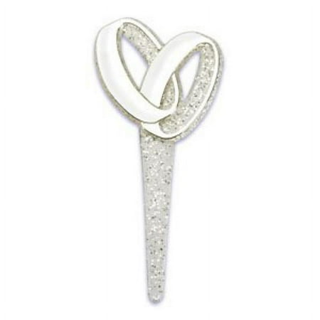 Wal-mart Bakery Silver Rings Double Picks