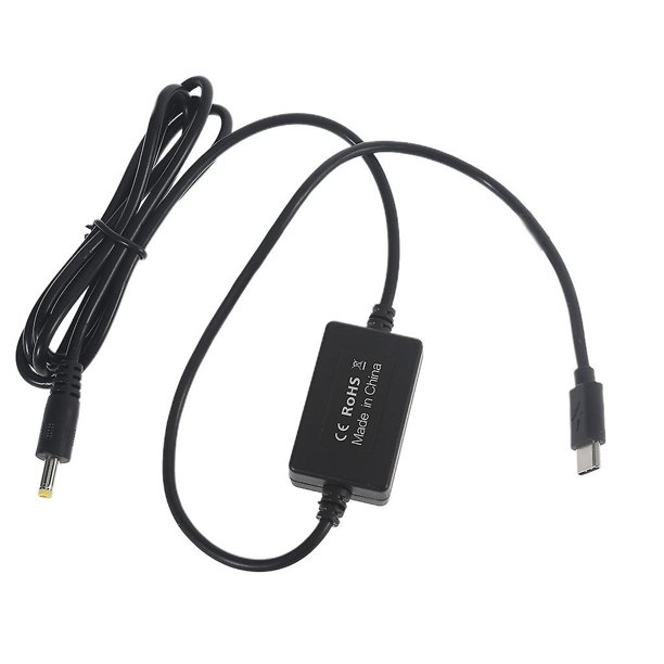 Tyep C Usb C 12v Pd a 9v Cable de alimentación para lámpara de faro Led de bicicleta