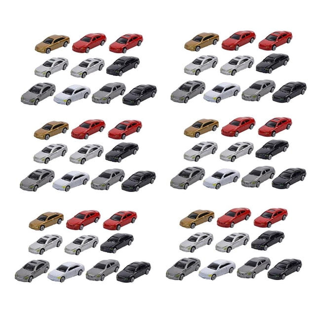 Coches 1/87 Zulema Pintados 60 Piezas
