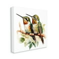 thumbnail image 4 of Stupell Industries Green Hummingbirds Duo Animals & Insects Painting Gallery Wrapped Canvas Art Print Wall Art, 24 x 24, 4 of 8