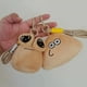 thumbnail image 2 of Llaveros de juguete de peluche de My Pet Alien, juego de 10cm, Furdiburb Emotion Alien, llavero de juguete suave, Animal relleno, muñeco Pou, bolsa, regalos colgantes, 2 of 2