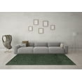 thumbnail image 3 of Ahgly Company Indoor Round Abstract Light Blue Modern Area Rugs, 3' Round, 3 of 4