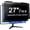 27"-2PCS, variant on [2-Pack]  27 Inch  Screen for    Filter for 16:9 Aspect Ratio, Anti Spy Anti Glare Blue Light, No Adhesive Easy Install   Screen 27 inch