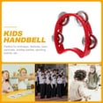 thumbnail image 4 of Bell Ring Kids Tambourine Child 2 Pcs Musical Instrument Toy Plastic Children’s Toys Party Accessories Baby Christian Dance Panderos, 4 of 6