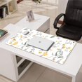 thumbnail image 3 of Long Mouse Pads for Desk,Pioneer Flower Floral Print Pattern Desk Mats on Top Of Desks, Desk Mouse Pad Extra Large with 3mm Non-Slip Base and Stitched Edge for Gaming,Office,Work,Home 31.5"x15.7", 3 of 6