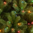 thumbnail image 2 of National Tree Company 9 ft. Pre-Lit Artificial Christmas Tree, Green, North Valley Spruce, Multicolor Lights, Includes Stand, 2 of 4