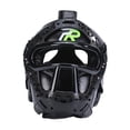 thumbnail image 3 of Casco de boxeo con protección facial completa perfecl para Sparring Muay Thai Sanda Taekwondo Kickboxing Negro S, 3 of 8