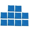 thumbnail image 1 of 100 Pcs Lingettes pour Verres Colorées Élégantes Différentes Résistantes à l'Usure Design Unique Apparence Exquise Chiffon de Nettoyage Distinctif Bleu Mer 15*18cm, 1 of 8
