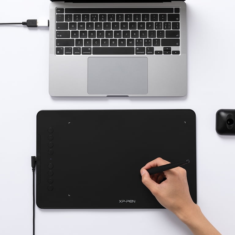 XP-Pen Deco 01V2 Digital Drawing Tablet with Battery-Free Stylus