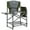 Green, variant on EVER ADVANCED Medium Tall Directors Chair 23.2" Seat Height, Folding Makeup Artist Chair with Side Table Cup Holder and Storage Pocket, Supports 400 lbs, Grey