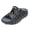 Grey, variant on Men's Platform Sandals Wide Width Open Toe Clogs Breathable Non Slip Quick Drying Beach Slides for Vacation Black Size 5.5