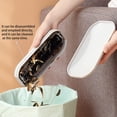 thumbnail image 3 of (2 PCS) Reusable Handheld Crumb Sweeper, Nutshell Soft Bristles Debris Collector for Table, Mat, Bed Sheets, Sofas, Clothes Cleaning Brush, 3 of 5