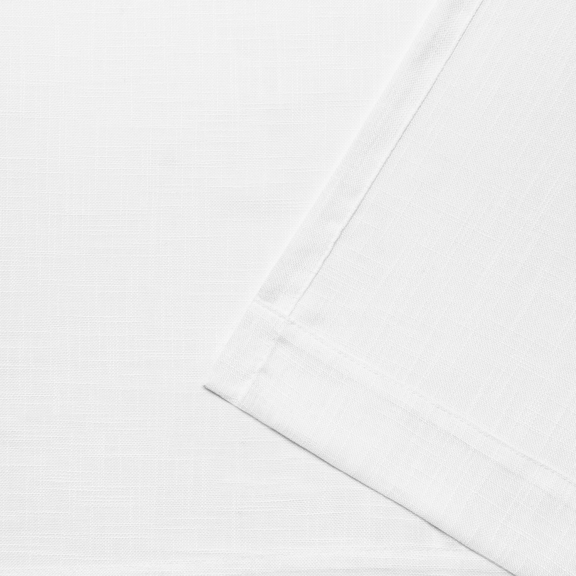 Exclusive Home Bella Sheer Hidden Tab Top Curtain Panel Pair, 54"x108", White