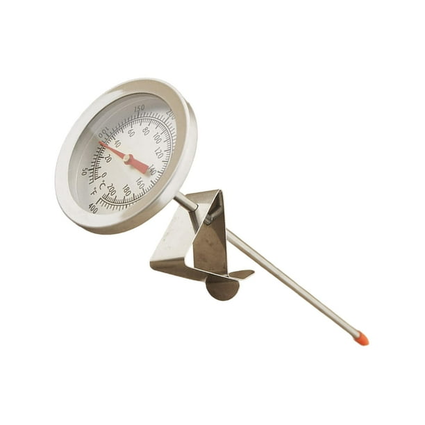 Termómetro de cocina, utensilio de cocina de 20 degreeC a 280 degreeC, temperatura de cocina fácil de leer con cabezal largo para la parrilla