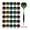 style4, variant on BESTSKY 30Pcs Darts Streamlined Dart Flights for Enhanced Accuracy,Stylish Dart Accessories for Every Player,Style5