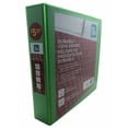 thumbnail image 3 of PEN+GEAR DURABLE VIEW 1.5 FASHION BINDER GREEN, 3 of 4