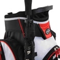 thumbnail image 5 of Prosimmon Tour 14 Way Cart Golf Bag Black, Red, 5 of 6