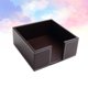 thumbnail image 2 of EeaseMX 1 caja de pañuelos de cuero sintético con forma cuadrada simple, creativa y elegante para el hogar, ideal para el comedor del hotel, color marrón., 2 of 7