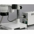 thumbnail image 3 of AmScope 3.35X-45X Stereo Zoom Microscope on Boom w/ Fiber Optic Ring Light New, 3 of 4