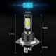 thumbnail image 3 of 2Pcs Car H7 Headlight 6000K/80W Car LED Headlight H7 Motorcycle Light CSP 3570 80W Car Fog Light Aluminum-Alloy Car Accessories, 3 of 4
