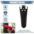 thumbnail image 3 of Unique Bargains Motorcycle Rear Tail Mud Guard Fender Dirt Bike Protector for Sur Ron Light x S Segwa Y X160 Black, 3 of 7