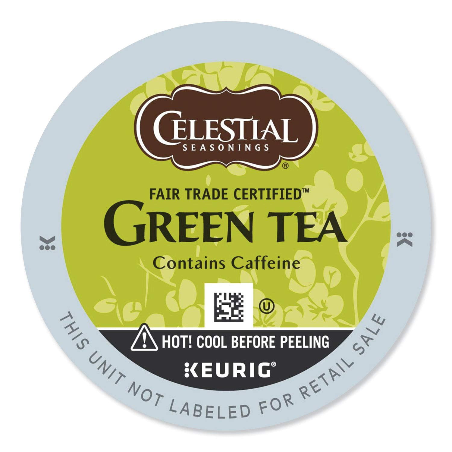 Celestial Seasonings Authentic Green Tea, K-Cup Portion Pack for Keurig K-Cup Brewers, 24-Count