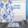 thumbnail image 2 of Fish and Coral Bathroom Accessory Sets Waterproof Shower Curtain with Anti-Slip Bath Mat Durable Combo, 2 of 7