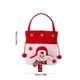 thumbnail image 3 of Bolsas de regalo navideñas con muñecos de muñeco de nieve de Papá Noel - Bolsillo de cordón tejido de 8,66x7,48 pulgadas para caramelos y pequeños regalos, 3 of 6